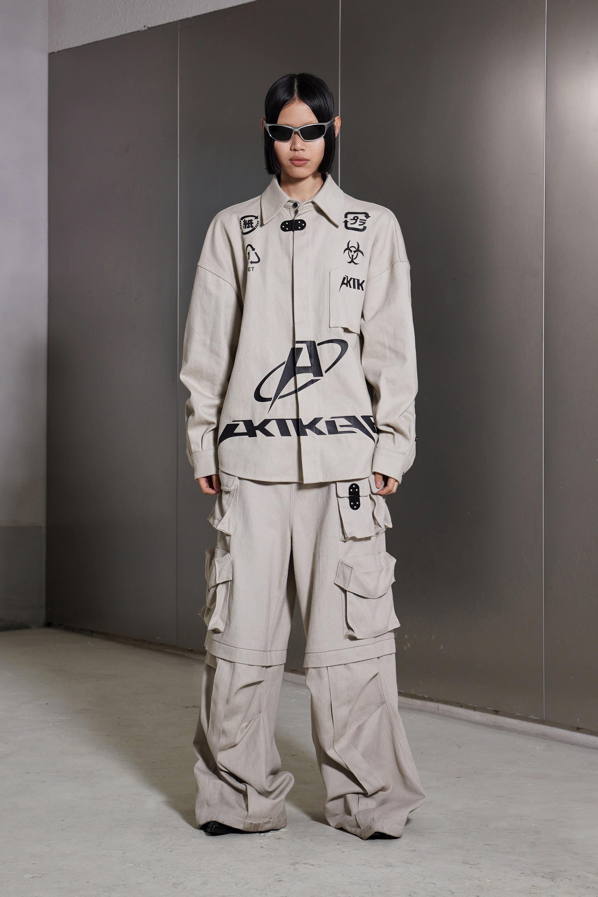 「JUNCTION」LOOSE PRINTED SHIRT(women)