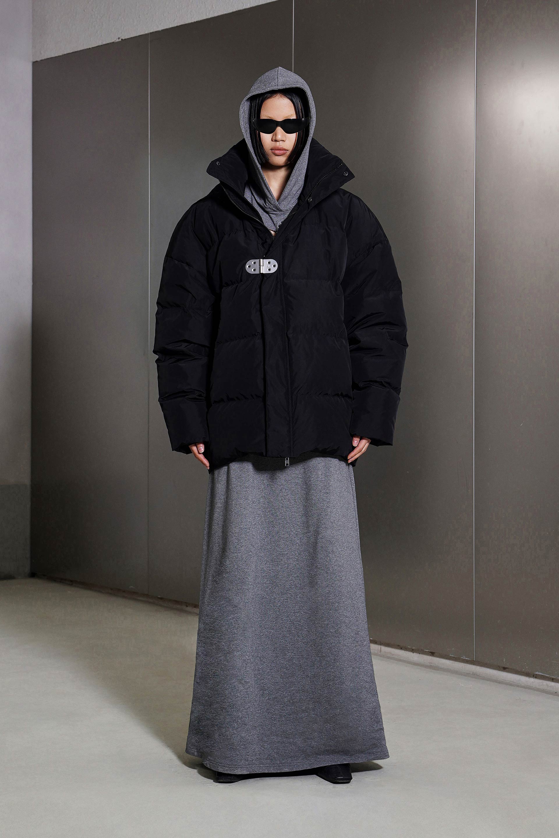 「JUNCTION」COLLARED DOWN JACKET(women)